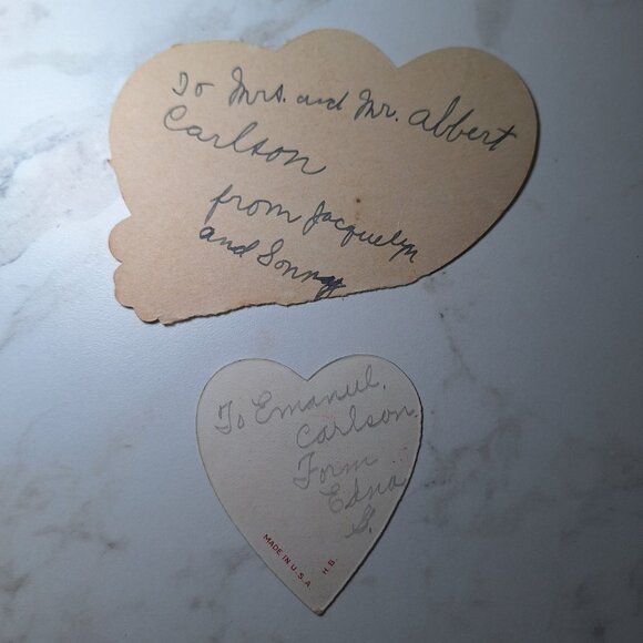 Vintage Valentine Assortment Set Of 3 Classic Love Cards Scrapbooking Gifting - Picture 3 of 10